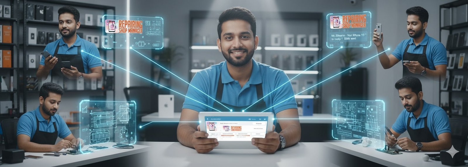 All in One Repairing Shop Management Software